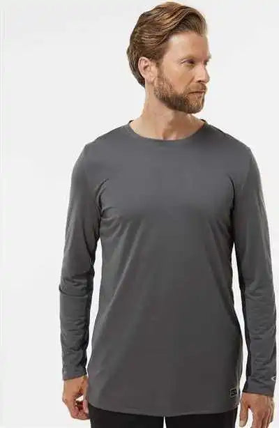 Oakley Foa402992 Team Issue Hydrolix Long Sleeve T-shirt - Forged Iron
