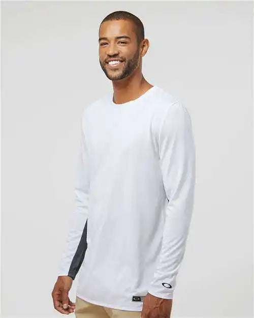 Oakley Foa402992 Team Issue Hydrolix Long Sleeve T-shirt - White