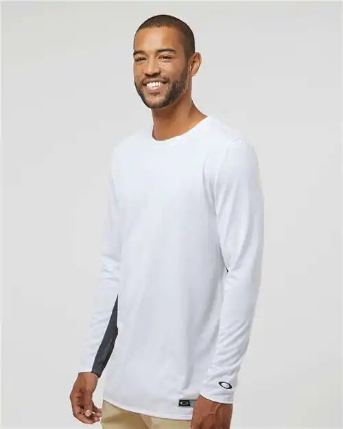 Oakley Foa402992 Team Issue Hydrolix Long Sleeve T-shirt - White