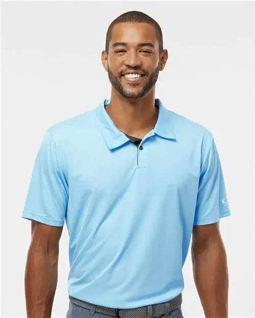 Oakley Foa402993 Team Issue Hydrolix Polo - Carolina Blue