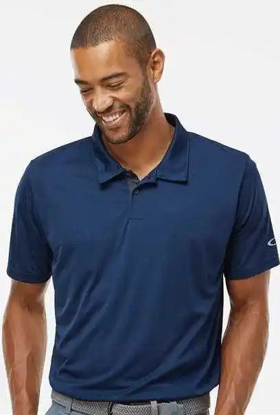 Oakley Foa402993 Team Issue Hydrolix Polo Navy