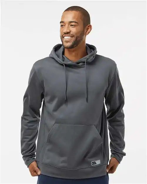 Oakley Foa402994 Team Issue Hydrolix Hooded Sweatshirt - Forged Iron