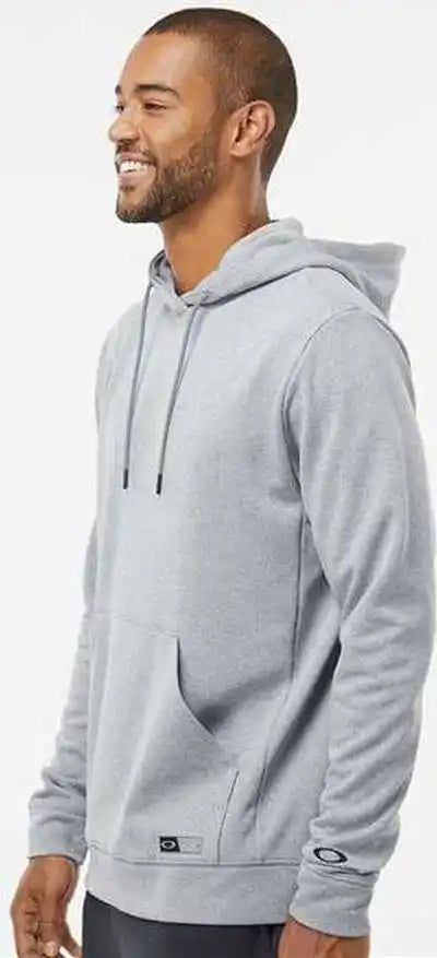 Oakley Foa402994 Team Issue Hydrolix Hooded Sweatshirt New Granite Heather