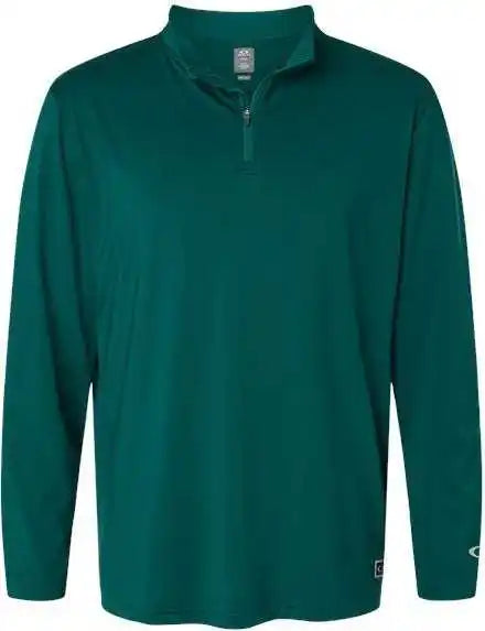 Oakley Foa402997 Team Issue Podium Quarter-zip Pullover - Fir