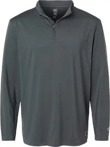 Oakley Foa402997 Team Issue Podium Quarter-zip Pullover - Forged Iron