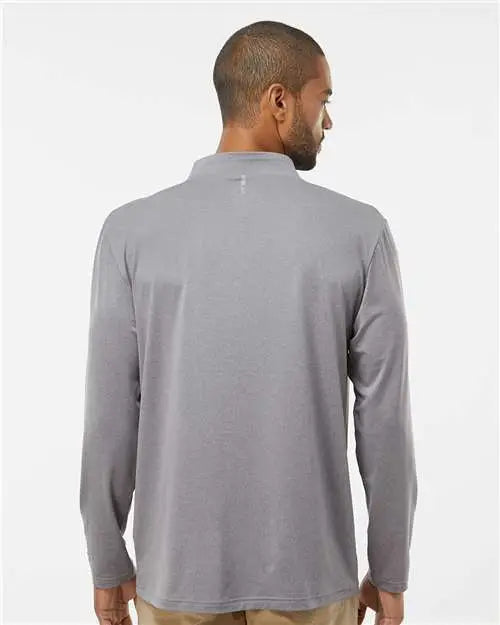 Oakley Foa402997 Team Issue Podium Quarter-zip Pullover - New Granite Heather