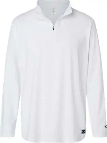 Oakley Foa402997 Team Issue Podium Quarter-zip Pullover - White