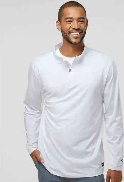 Oakley Foa402997 Team Issue Podium Quarter-zip Pullover - White