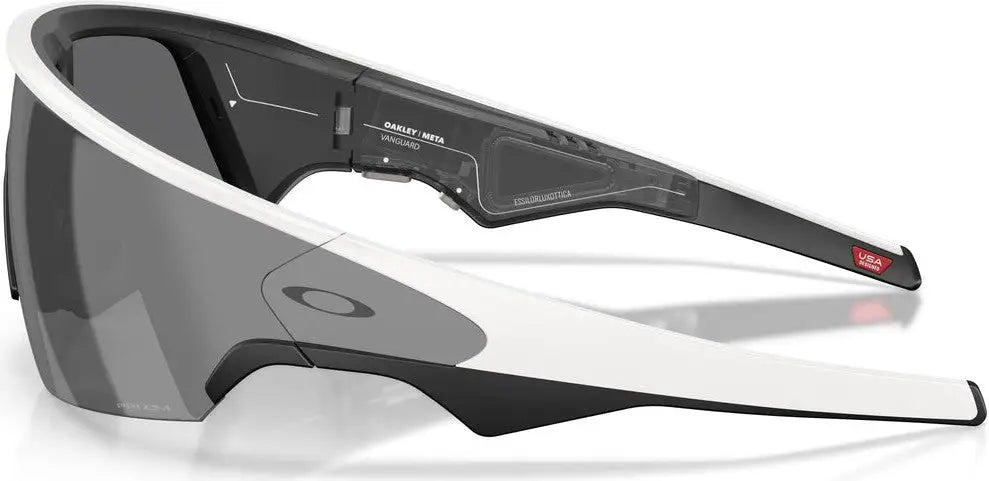 Oakley Meta Vanguard Sunglasses - White Prizm Black - one Size Fits Most