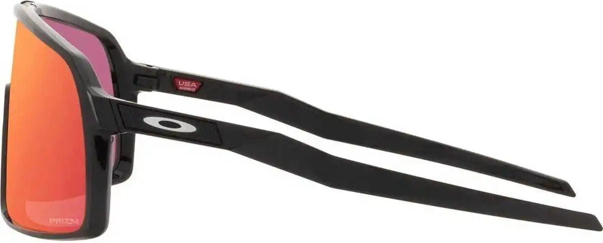 Oakley Sutro 9406 Sunglasses - Polished Black Prizm Field - Red / one Size Fits Most
