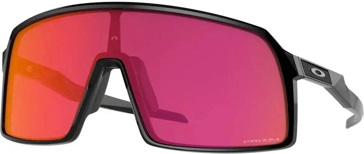 Oakley Sutro 9406 Sunglasses - Polished Black Prizm Field - Red / one Size Fits Most