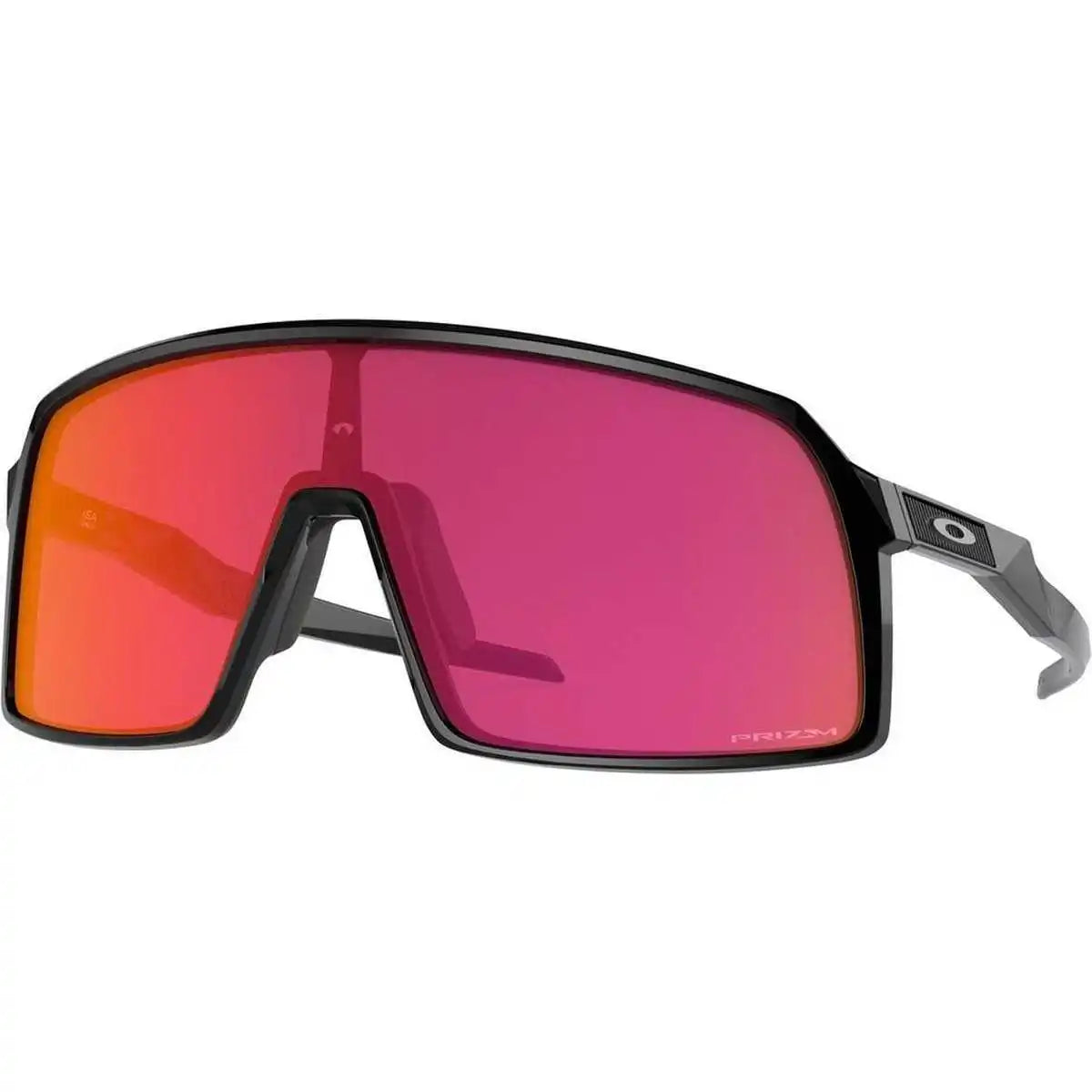 Oakley Sutro 9406 Sunglasses - Polished Black Prizm Field - Red / one Size Fits Most
