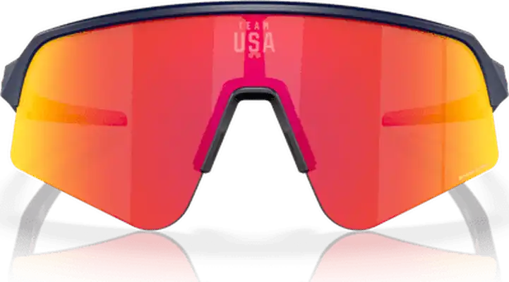 Oakley Sutro Lite Sweep 9465 Team Usa Sunglasses - Matte Navy Prizm Ruby - Gold / one Size Fits Most