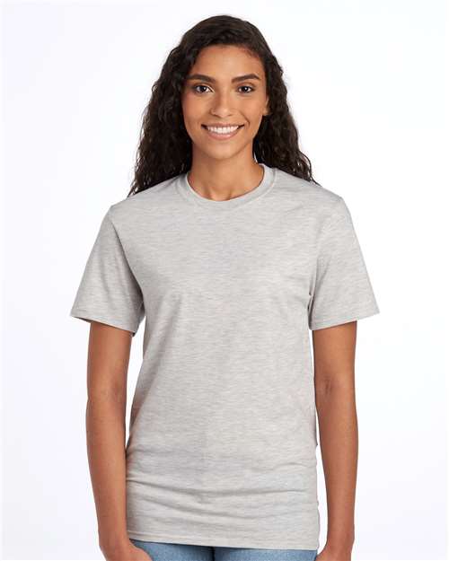 Oatmeal Heather Premium Blend Ring-Spun T-Shirt - 560MR