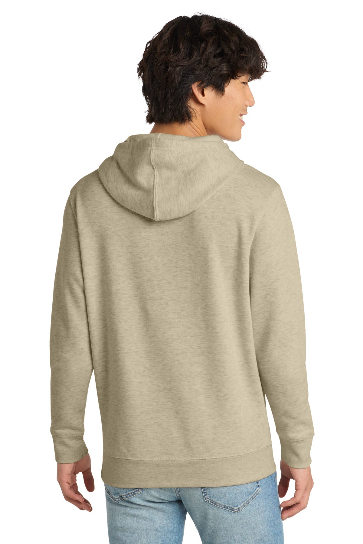 Oatmeal Hthr District V.I.T. Fleece Hoodie DT6100