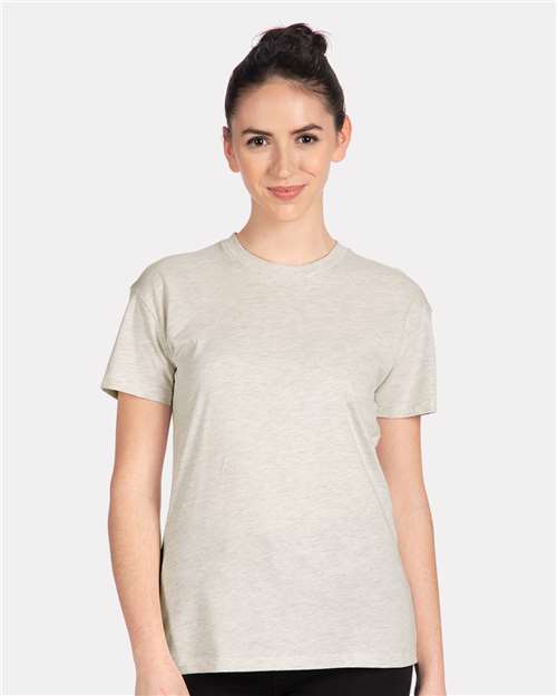 Oatmeal Women&#39;s Cotton Relaxed T-Shirt - 3910