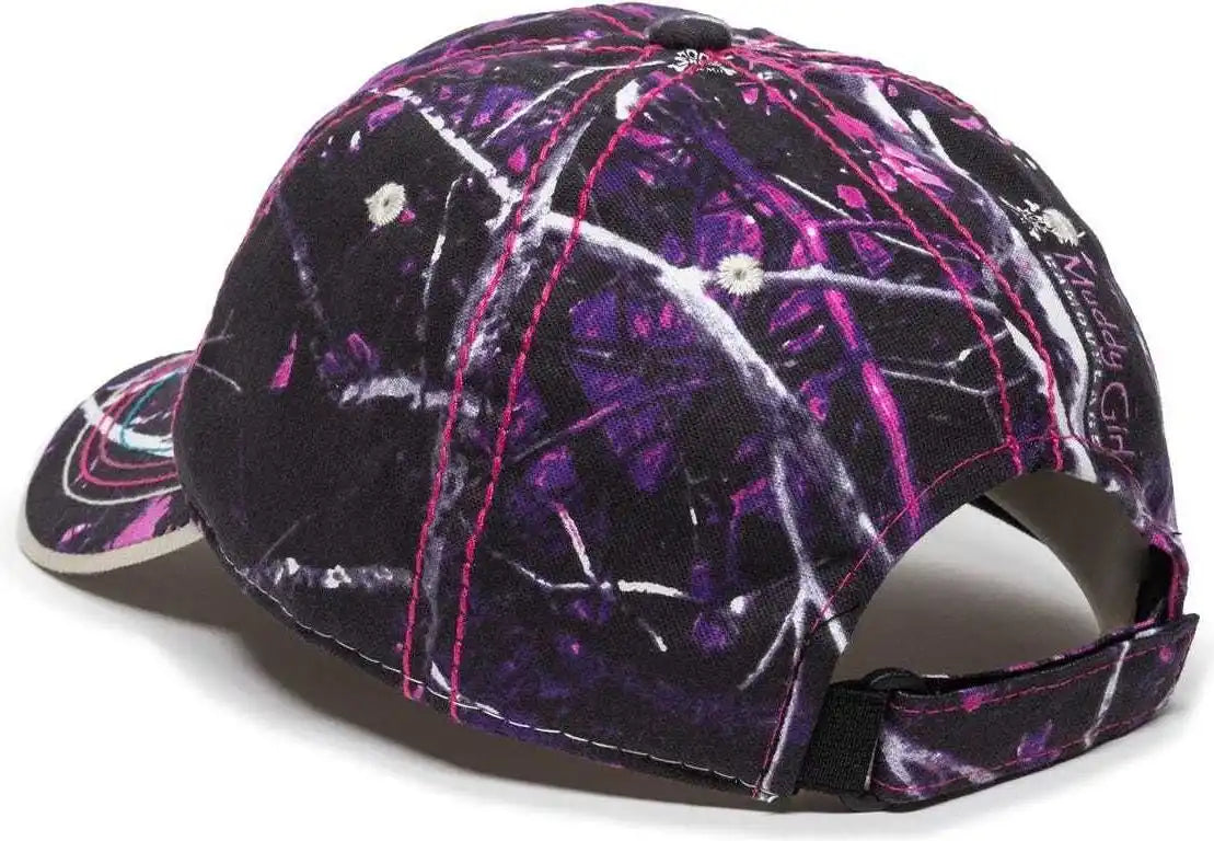 Oc Sports 101lds Adjustable Ladies Fit Cap Muddy Girl / 6 7/8’’ 7 1/2’’
