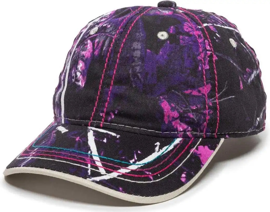 Oc Sports 101lds Adjustable Ladies Fit Cap Muddy Girl / 6 7/8’’ 7 1/2’’