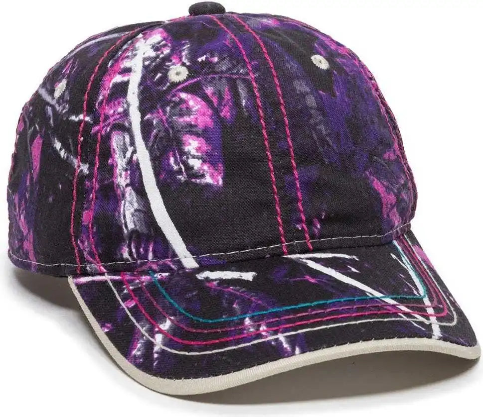 Oc Sports 101lds Adjustable Ladies Fit Cap Muddy Girl / 6 7/8’’ 7 1/2’’
