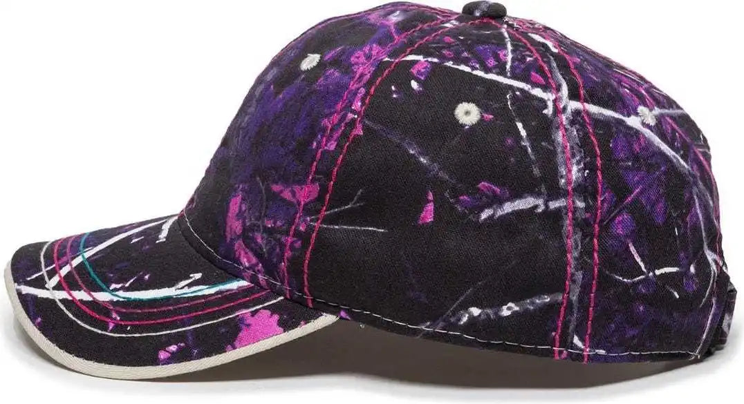 Oc Sports 101lds Adjustable Ladies Fit Cap Muddy Girl / 6 7/8’’ 7 1/2’’