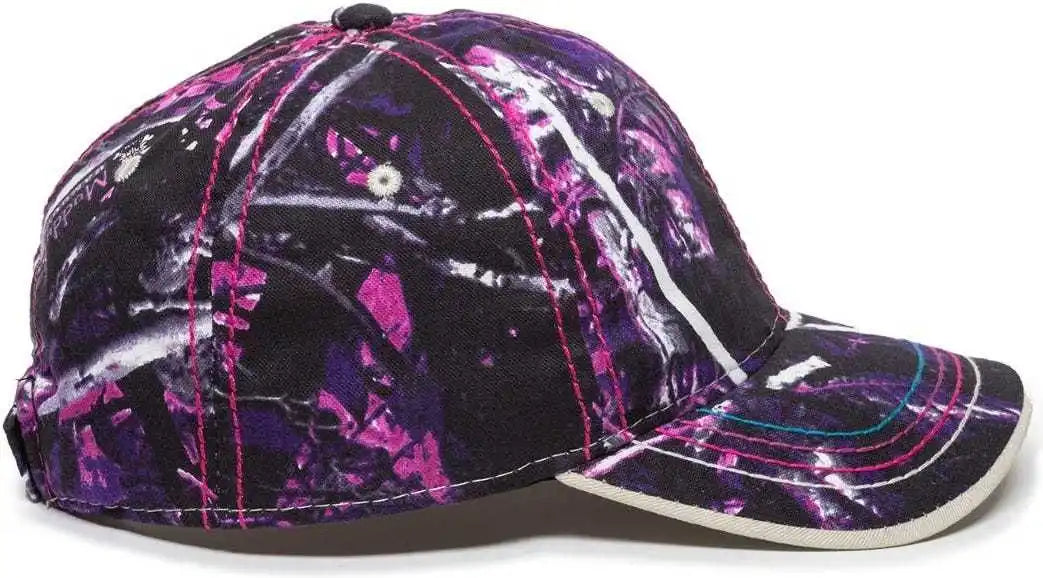 Oc Sports 101lds Adjustable Ladies Fit Cap Muddy Girl / 6 7/8’’ 7 1/2’’