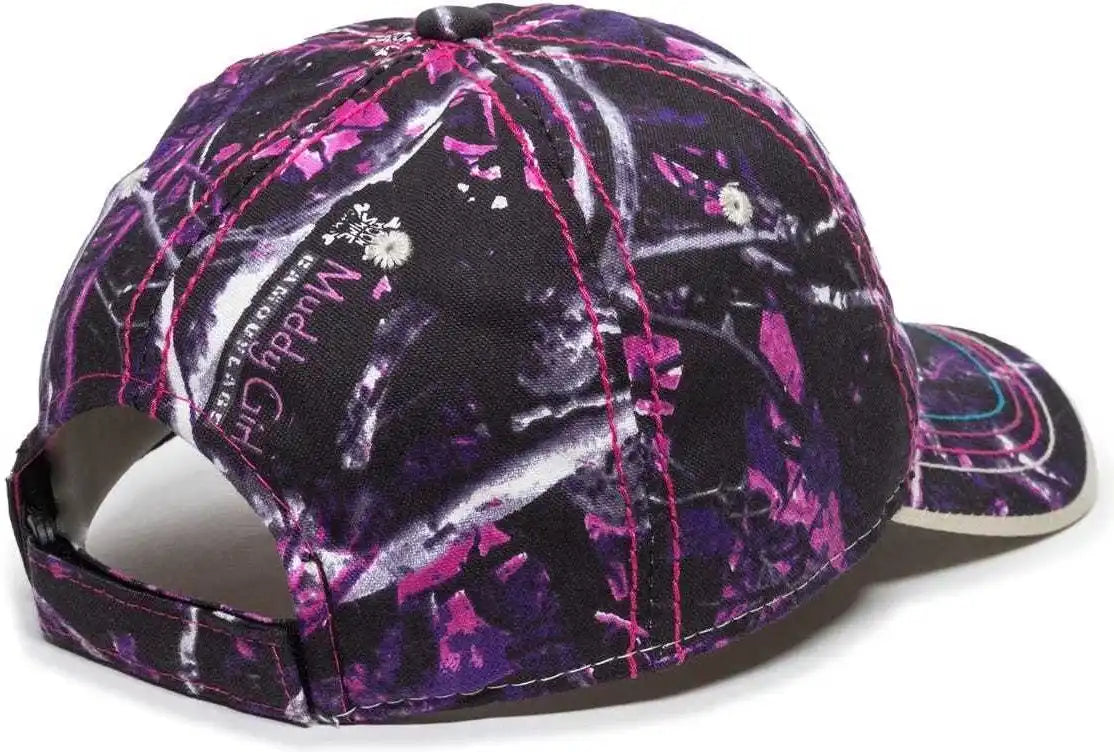 Oc Sports 101lds Adjustable Ladies Fit Cap Muddy Girl / 6 7/8’’ 7 1/2’’