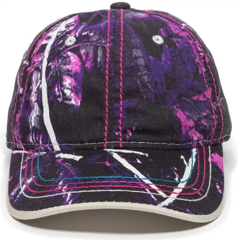 Oc Sports 101lds Adjustable Ladies Fit Cap Muddy Girl / 6 7/8’’ 7 1/2’’