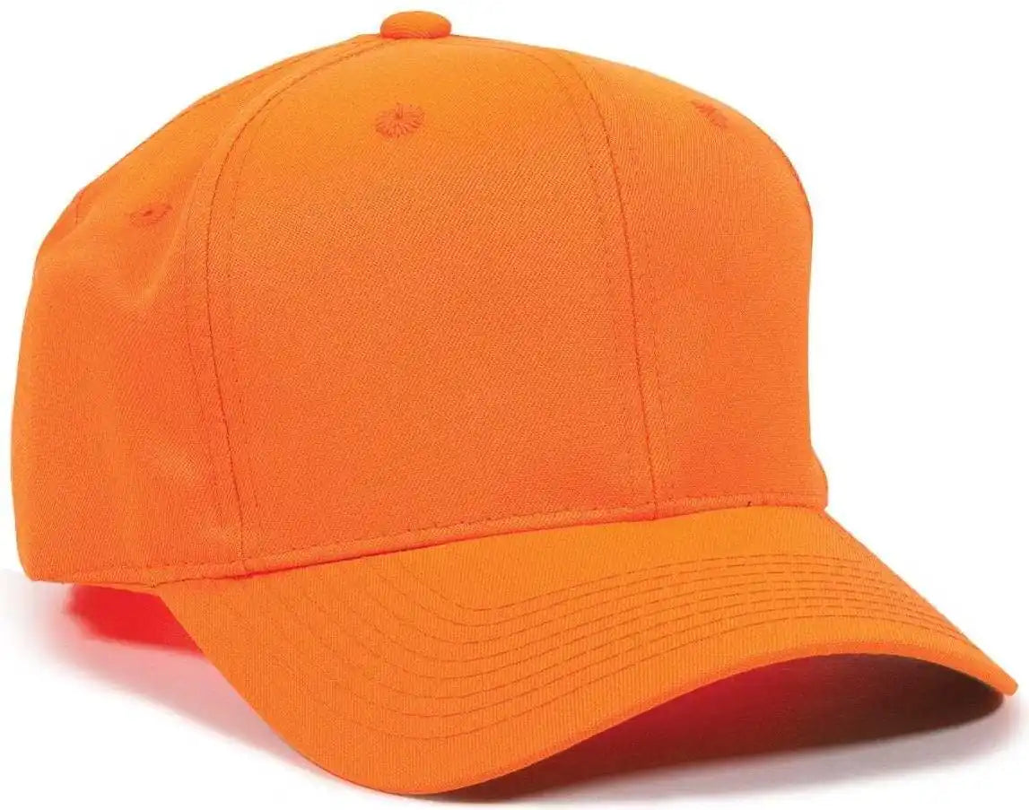 Oc Sports 201isp Adjustable Cap that is Easily Visible - Blaze - 6 3/8’’ - 7’’