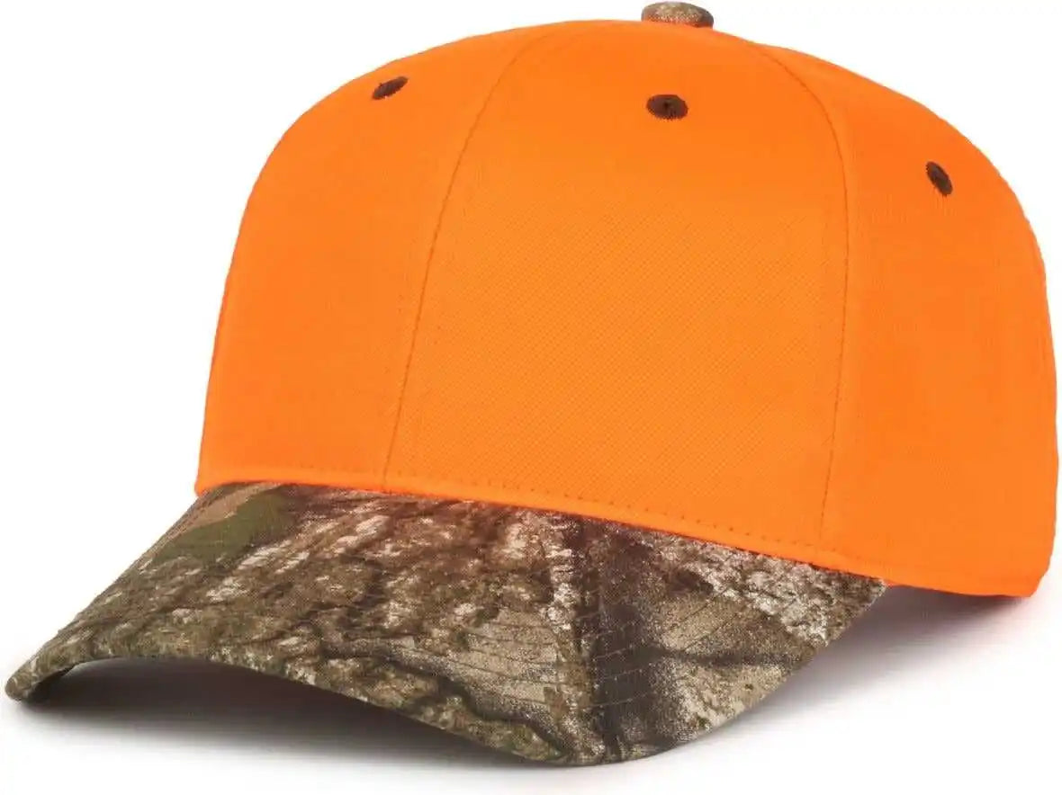 Oc Sports 202is Adjustable Cap that is Easily Visible - Blaze Realtree Apx - Osfm