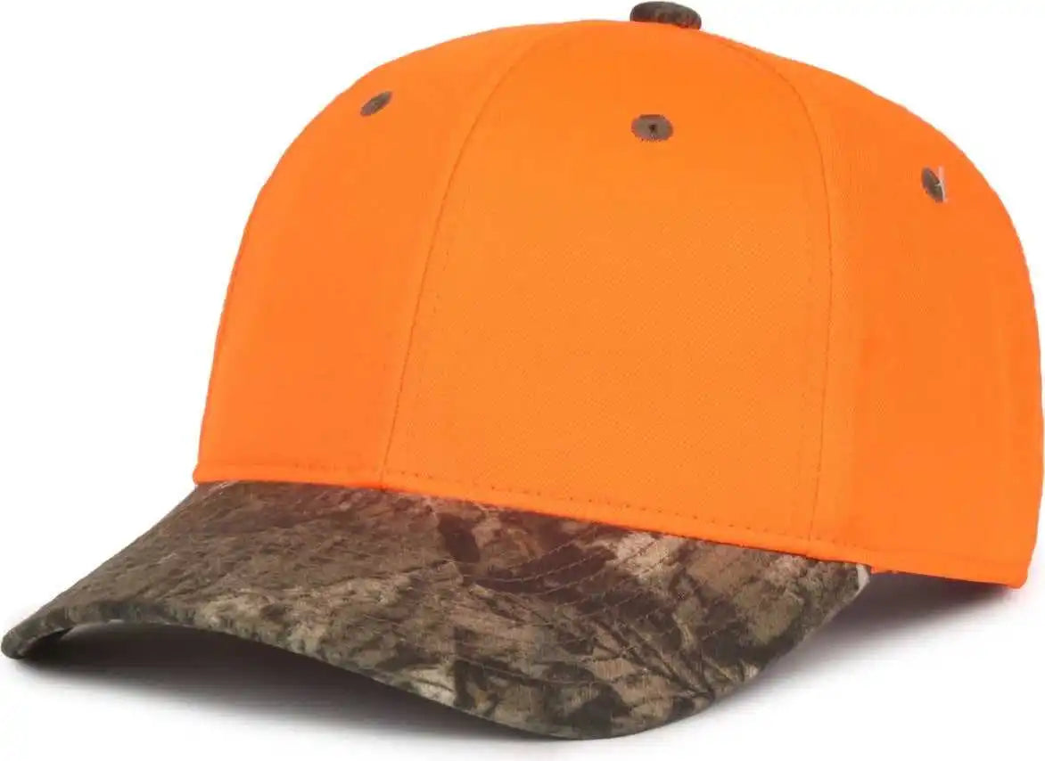 Oc Sports 202is Adjustable Cap that is Easily Visible - Blaze Mossy Oak Country Dna - Osfm
