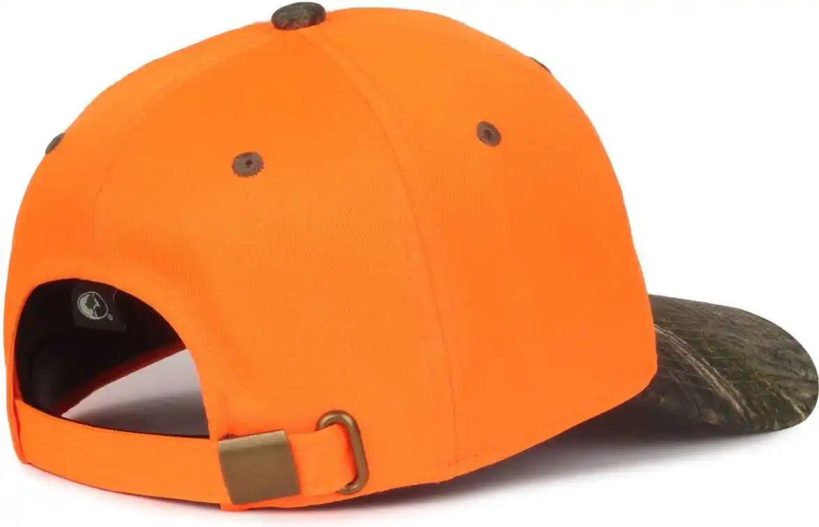 Oc Sports 202is Adjustable Cap that is Easily Visible - Blaze Mossy Oak Country Dna - Osfm
