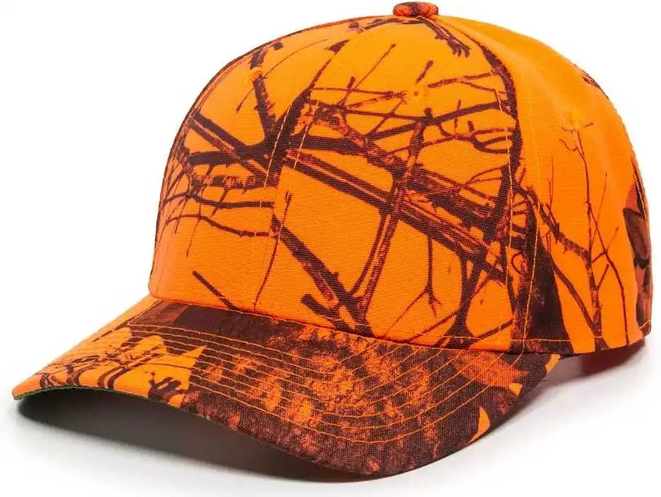 Oc Sports 301is Adjustable Cap - Mossy Oak Break Up Blaze - Adult