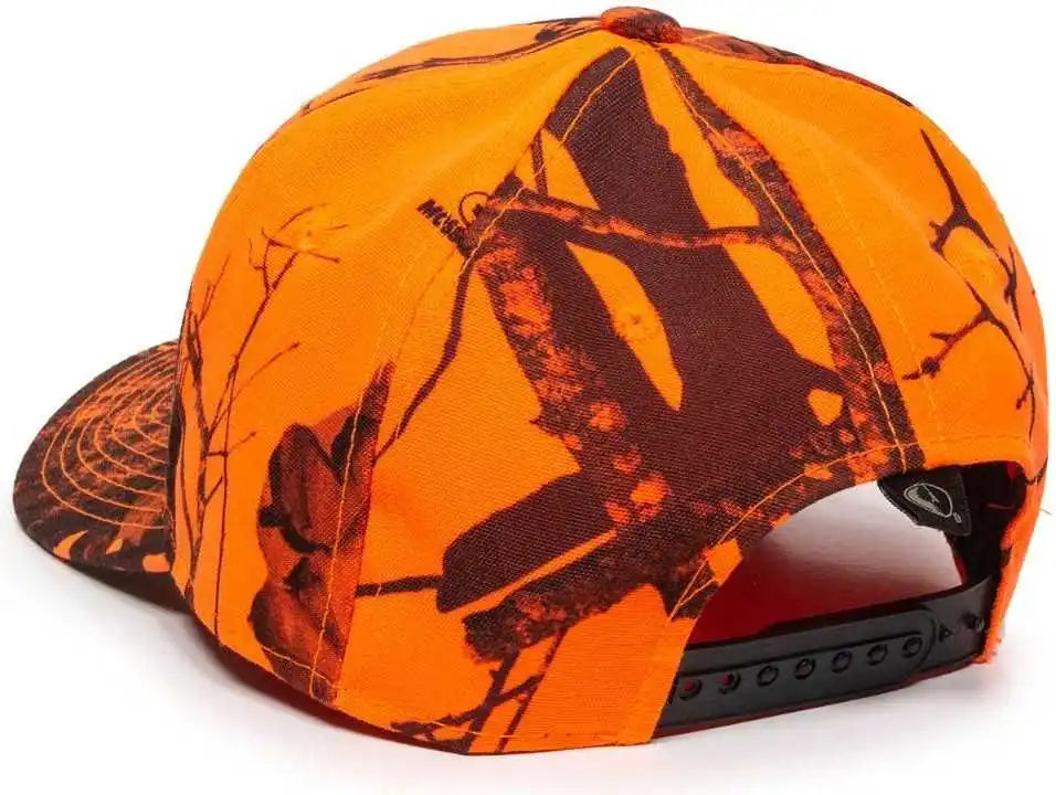 Oc Sports 301is Adjustable Cap - Mossy Oak Break Up Blaze - Adult