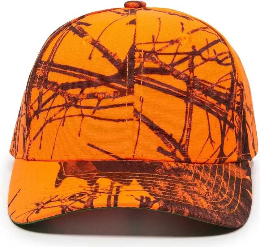Oc Sports 301is Adjustable Cap - Mossy Oak Break Up Blaze - Adult