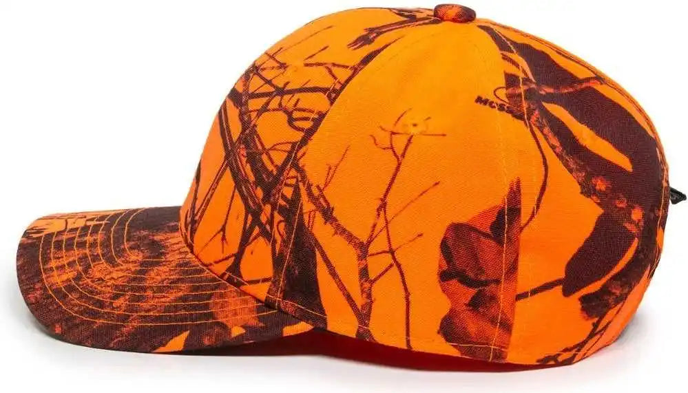 Oc Sports 301is Adjustable Cap - Mossy Oak Break Up Blaze - Adult