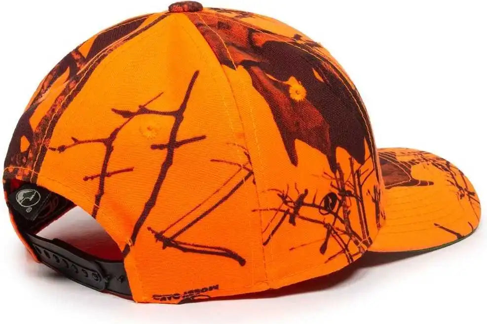 Oc Sports 301is Adjustable Cap - Mossy Oak Break Up Blaze - Adult