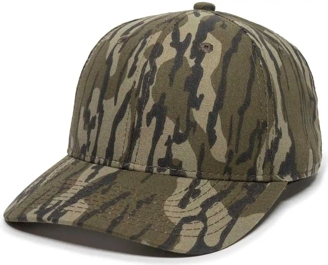 Oc Sports 301is Adjustable Cap - Original Mossy Oak Bottomland - 6 7/8’’ - 7 1/2’’
