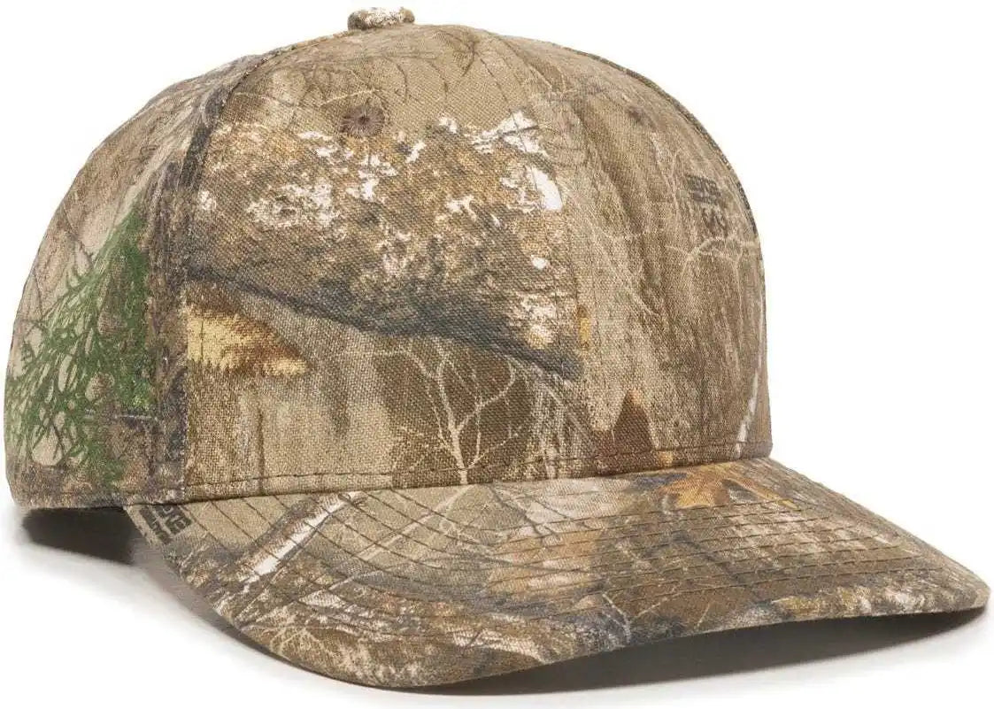 Oc Sports 301is Adjustable Cap - Realtree Edge - 6 3/8’’ - 7’’