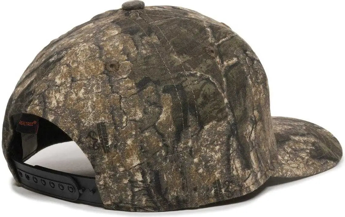 Oc Sports 301is Adjustable Cap - Realtree Timber - 6 7/8’’ - 7 1/2’’