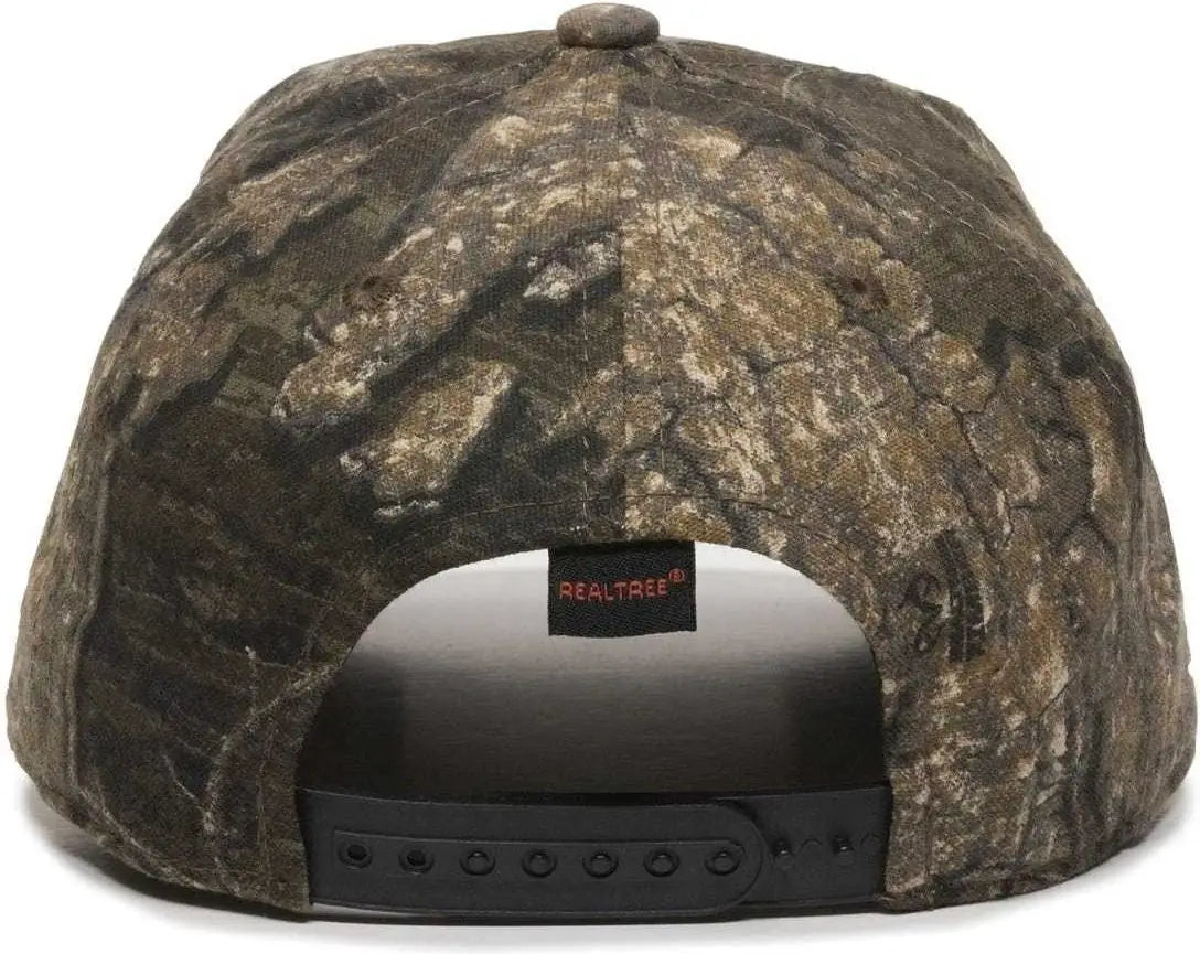 Oc Sports 301is Adjustable Cap - Realtree Timber - 6 7/8’’ - 7 1/2’’