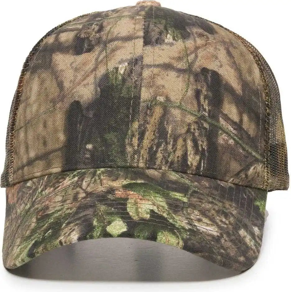Oc Sports 315m Camo Mesh Back Cap - Mossy Oak - Break-up / 6 7/8’’ - 7 1/2’’