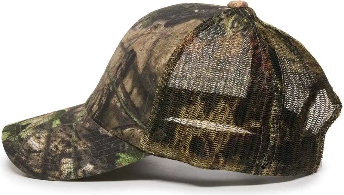 Oc Sports 315m Camo Mesh Back Cap - Mossy Oak - Break-up / 6 7/8’’ - 7 1/2’’