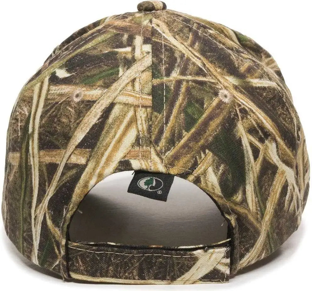 Oc Sports 350 Adjustable Cap - Mossy Oak Shadow Grass Blades - 6 7/8’’ - 7 1/2’’