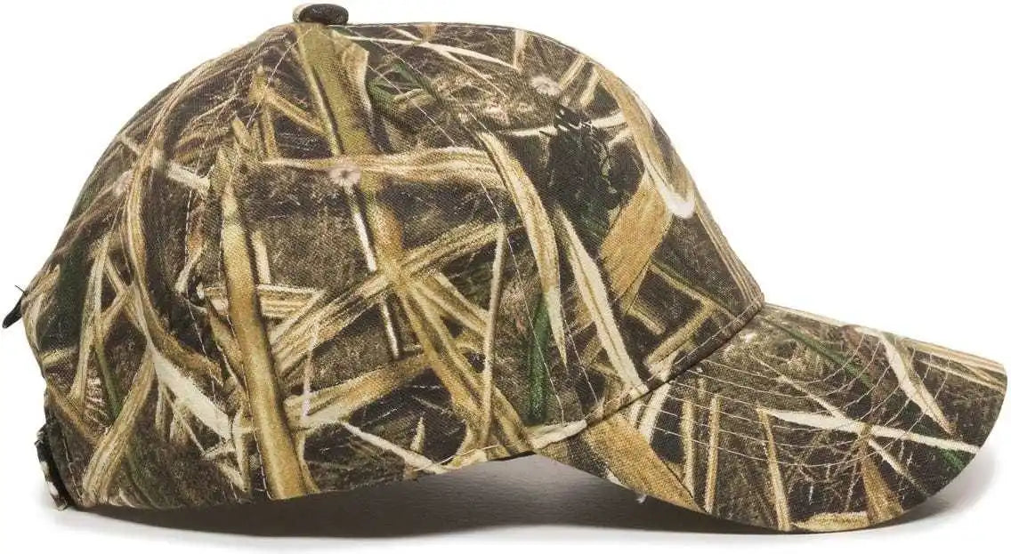 Oc Sports 350 Adjustable Cap - Mossy Oak Shadow Grass Blades - 6 7/8’’ - 7 1/2’’
