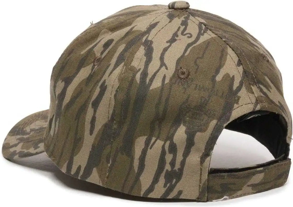 Oc Sports 350 Adjustable Cap - Original Mossy Oak Bottomland - 6 7/8’’ - 7 1/2’’