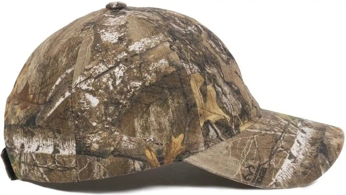 Oc Sports 360rg Adjustable Ladies Fit Cap - Realtree Edge - 6 7/8’’ - 7 1/2’’