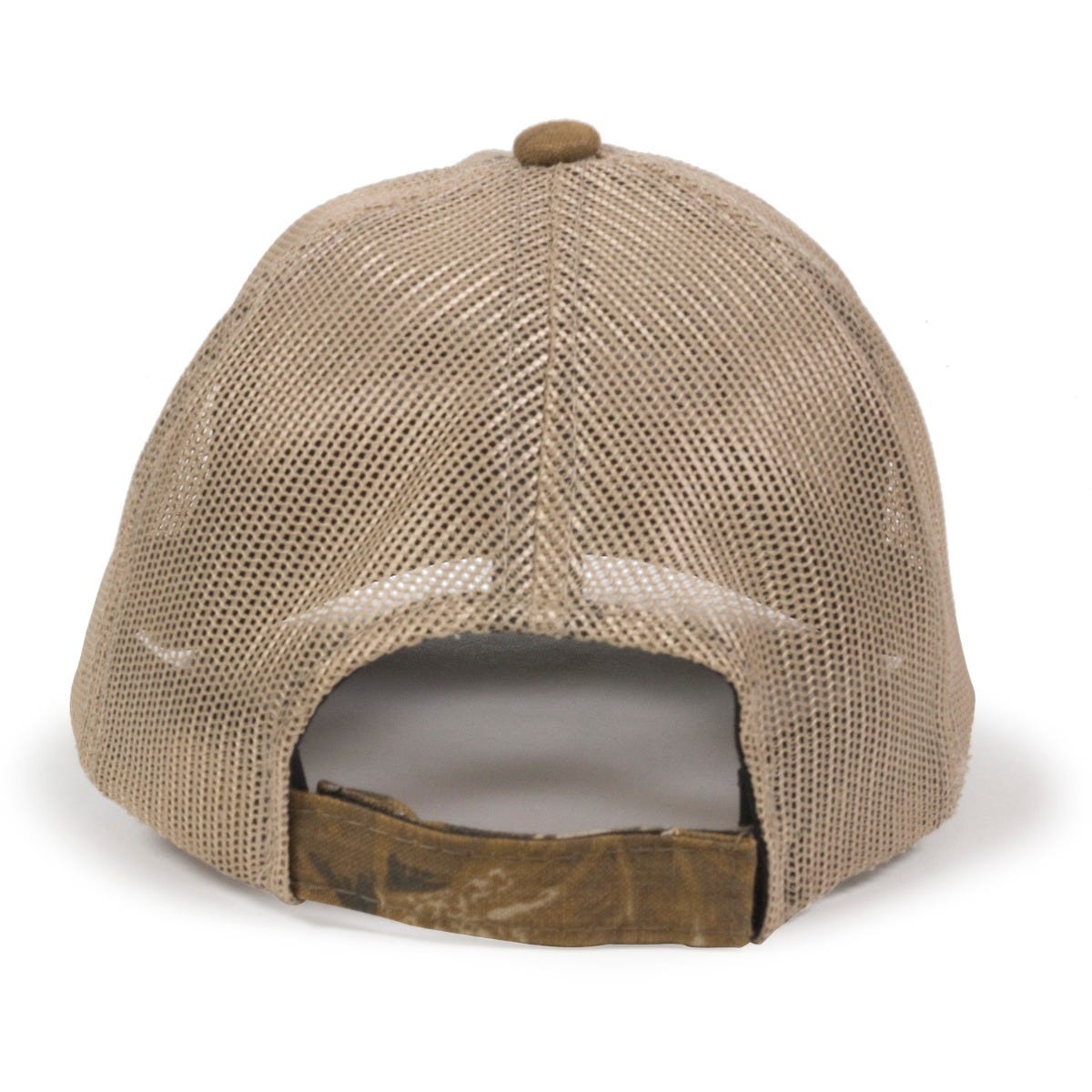 Oc Sports 430pc Adjustable Mesh Back Cap - Advantage Classic Khaki