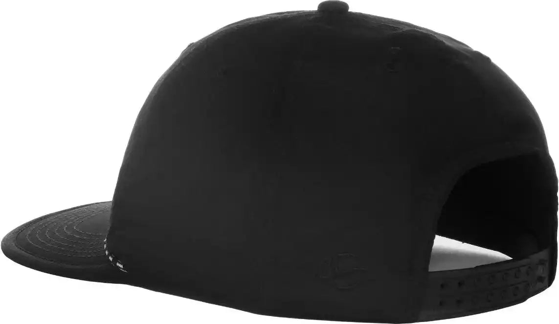 Oc Sports 504 Packable Flat Visor with Cord Cap - Black - 6 7/8’’ - 7 1/2’’