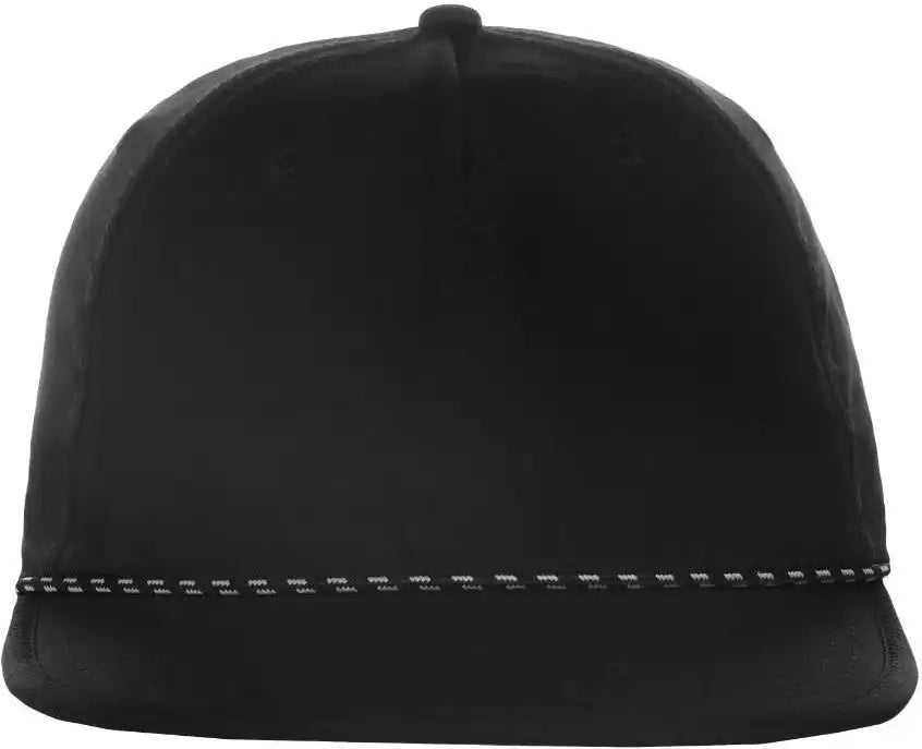 Oc Sports 504 Packable Flat Visor with Cord Cap - Black - 6 7/8’’ - 7 1/2’’