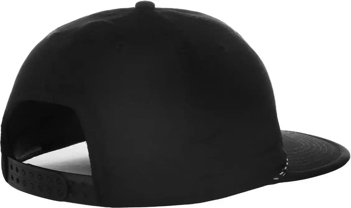 Oc Sports 504 Packable Flat Visor with Cord Cap - Black - 6 7/8’’ - 7 1/2’’
